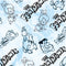 The Flinstones The Flintstones Tie Dye Print Wii (Includes 1 Controller) Skin